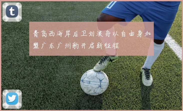 青岛西海岸后卫刘浪舟以自由身加盟广东广州豹开启新征程